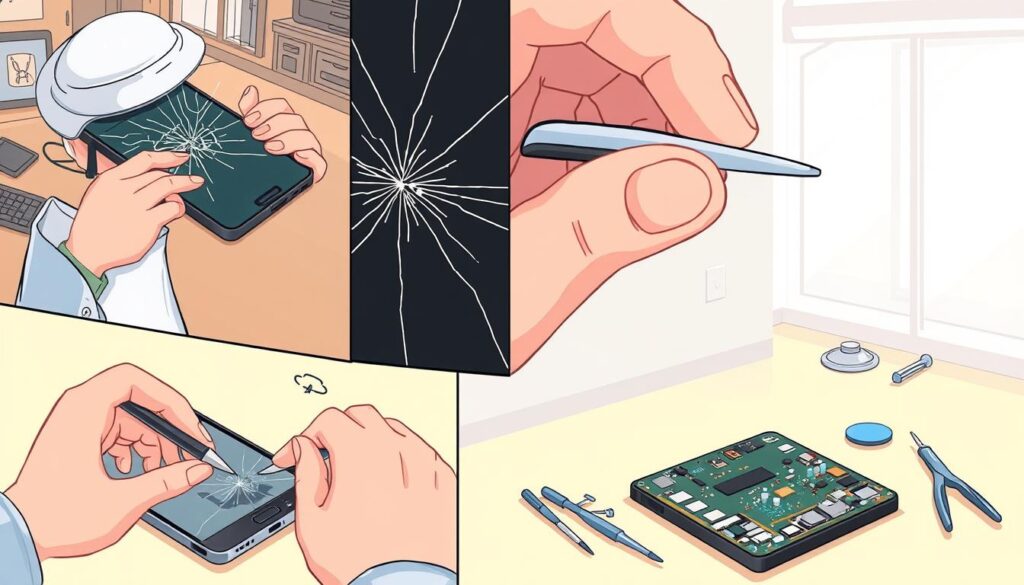 Android repair process