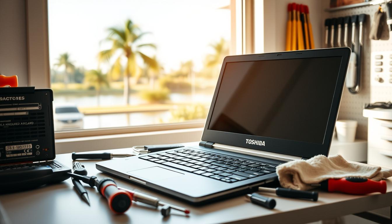 Toshiba computer maintenance