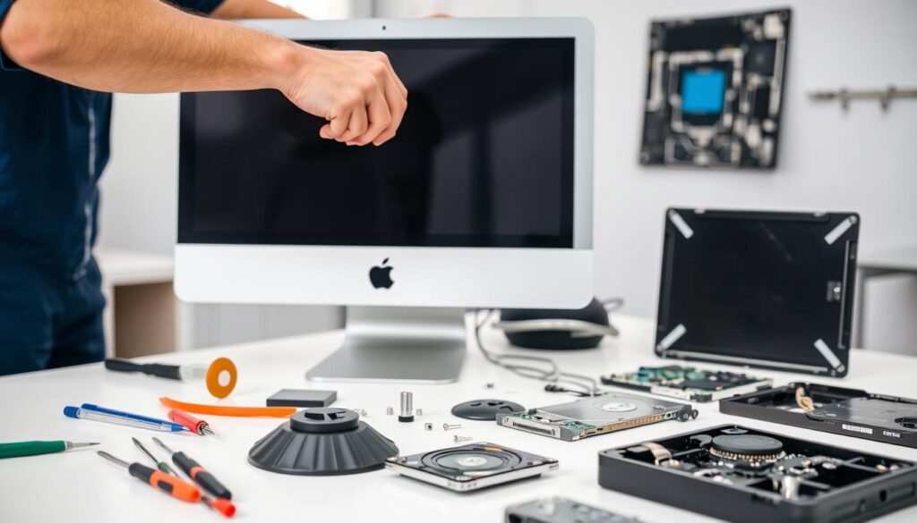 iMac repair process