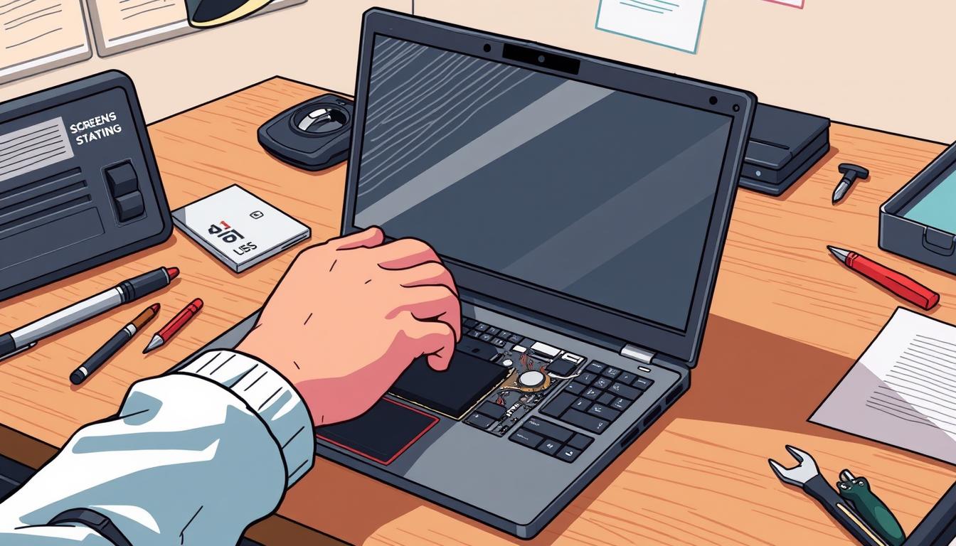 How long will it take to replace a laptop screen?