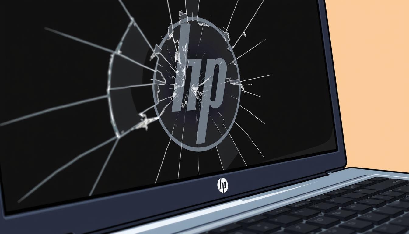 How much does an HP laptop screen replacement cost?