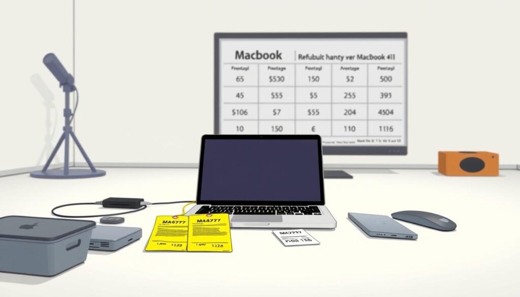 MacBook refurbishment cost comparison