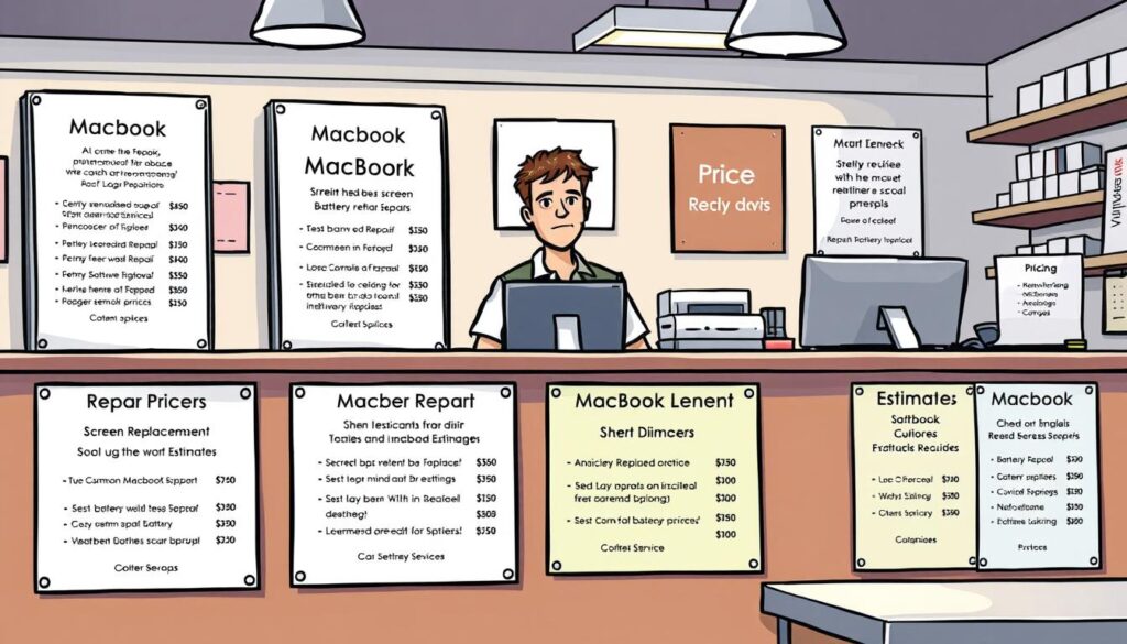 MacBook repair prices