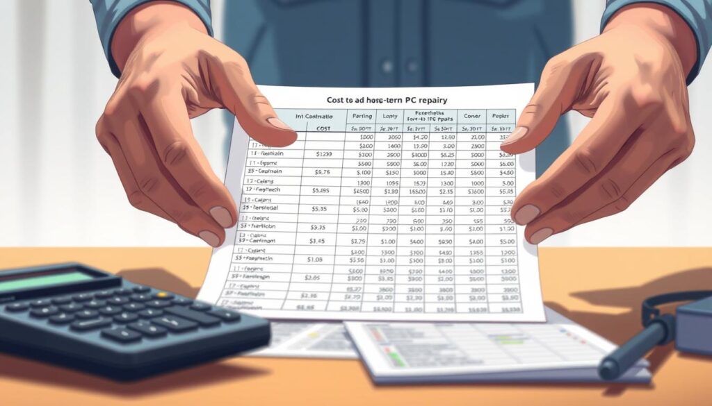 cost analysis of long-term repairs