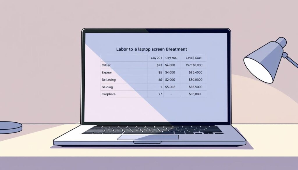 laptop screen replacement cost